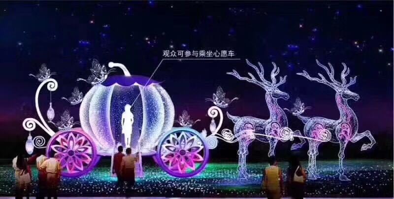 杭州圣诞树厂家浪漫回想灯光节制作厂家