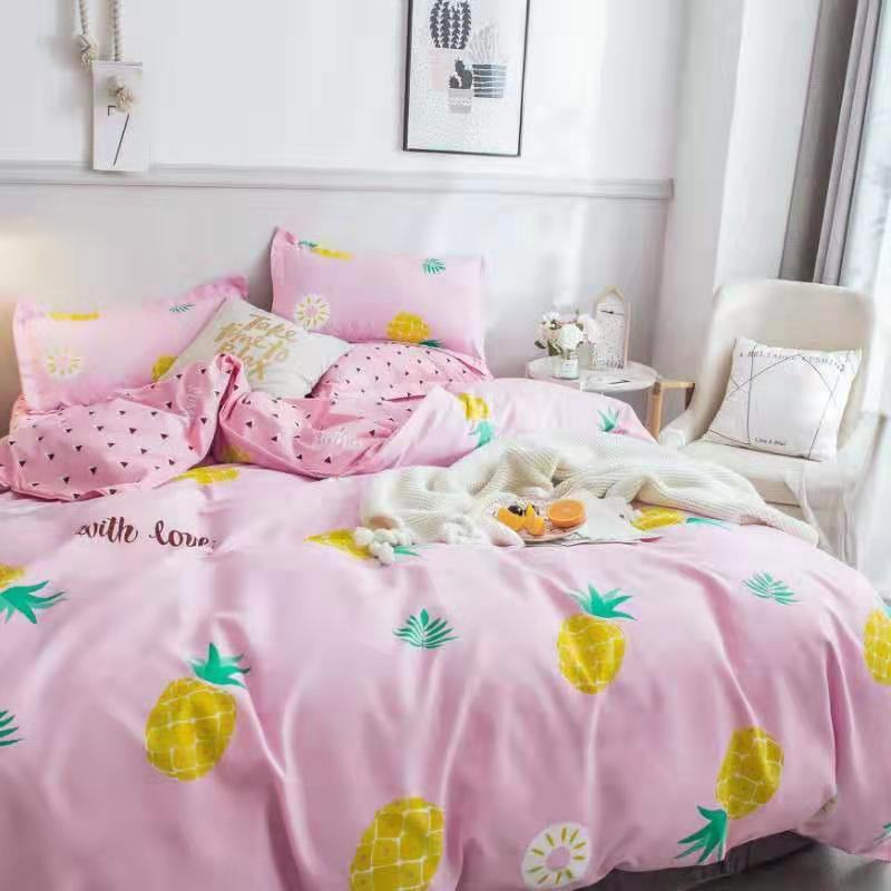 床上四件套-粉色
