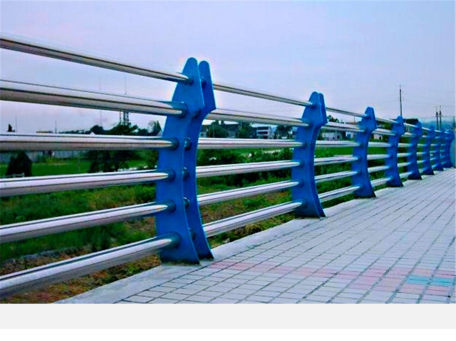 定制 不锈钢复合管护栏桥梁河道景观道路隔离防安全防撞栏杆