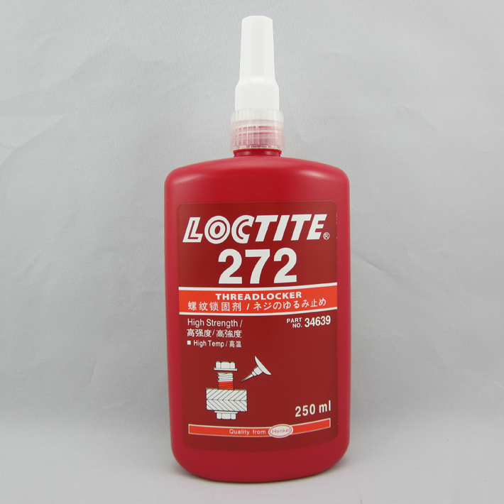 直销 乐泰272胶水 螺纹锁固剂可以耐高温达 230 ℃ 可用于汽缸头双头螺纹锁固