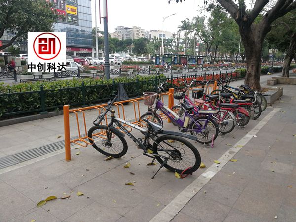 深圳立体式自行车停车架质保厂家 立体卡位电动车停车架