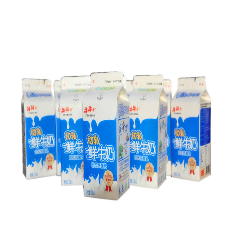 北亚生产巴氏奶屋顶盒灌装机 半自动纸盒包装机
