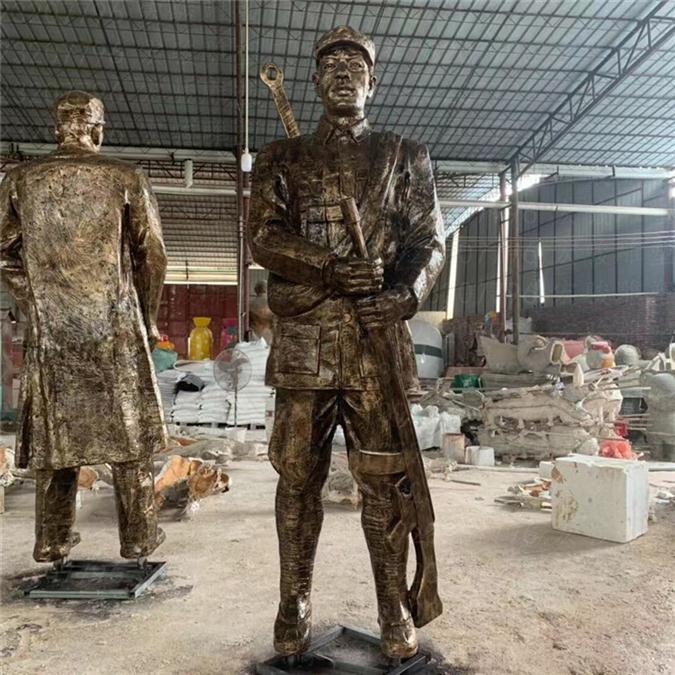 梅州玻璃钢人物雕塑定制