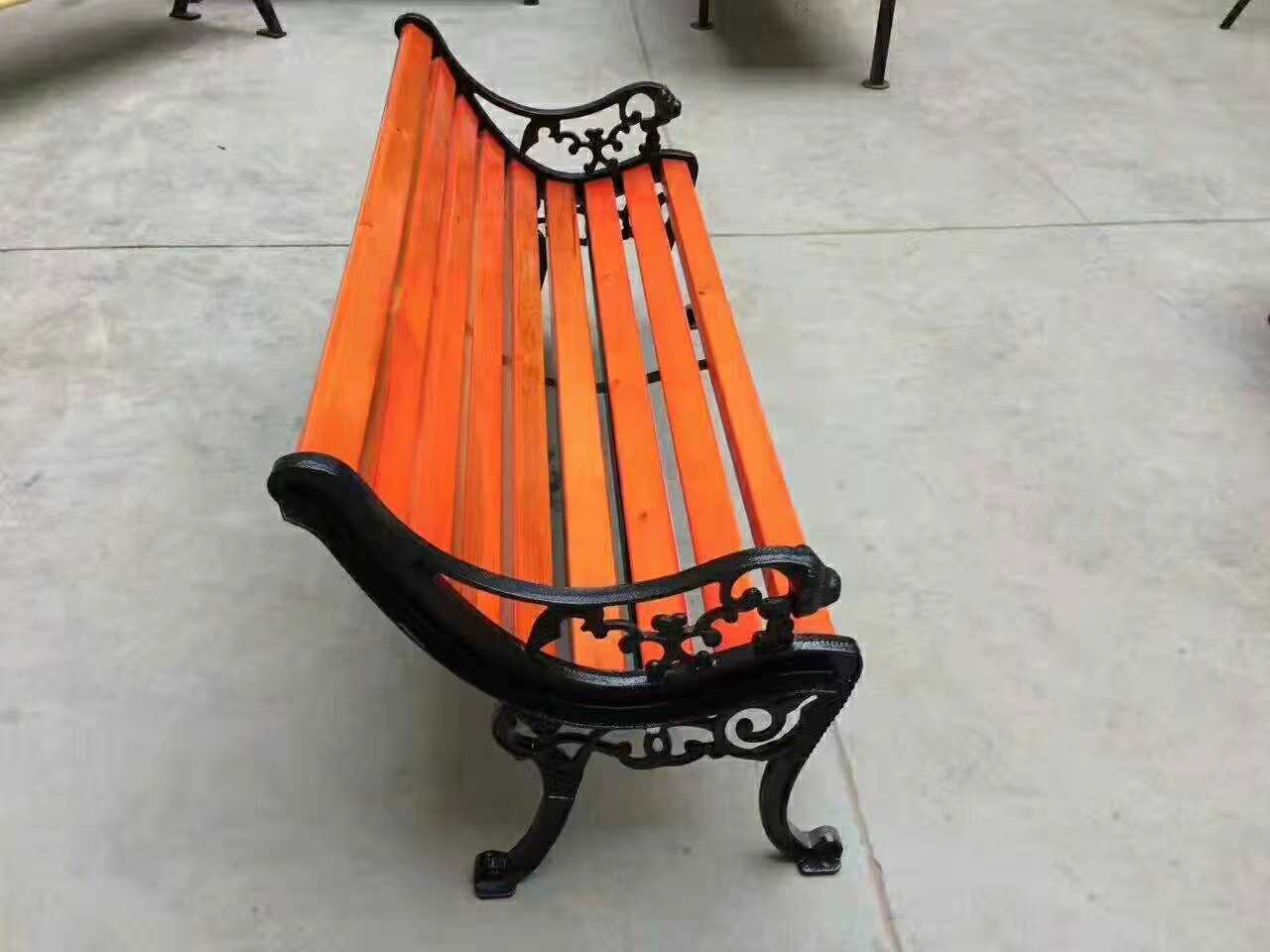 天津木条椅园林座椅