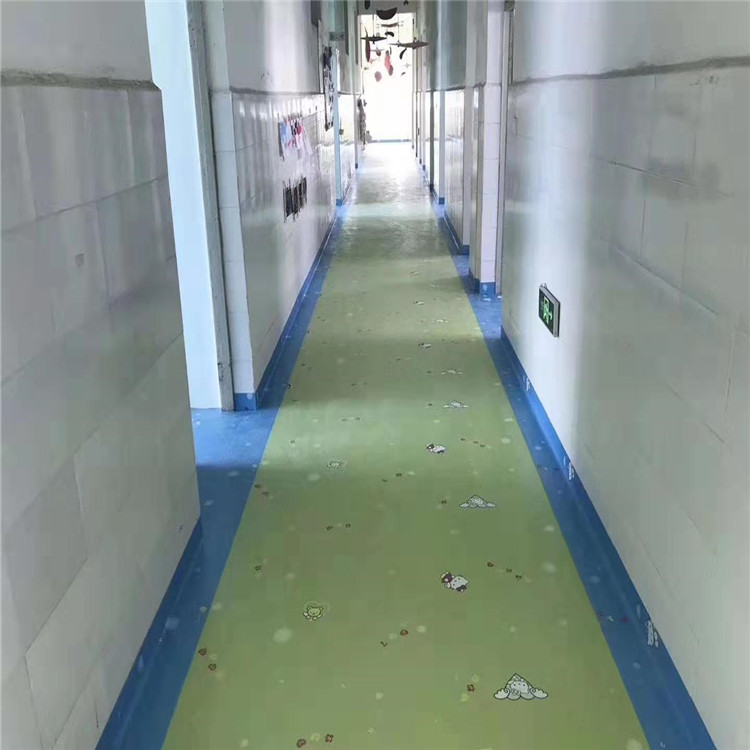 新余PVC塑胶地垫 学校PVC地板