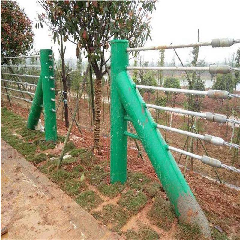 道路缆索护栏-新疆缆索防护栏-道路两侧缆索防护栏