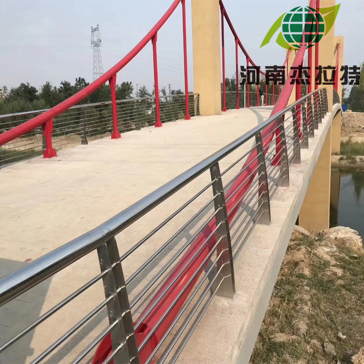九江景观河道护栏喷涂钢管栏杆