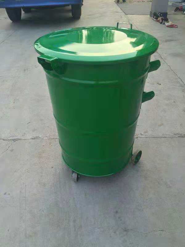 垃圾桶图片 长治铁板垃圾桶供应商 铁板垃圾桶特性