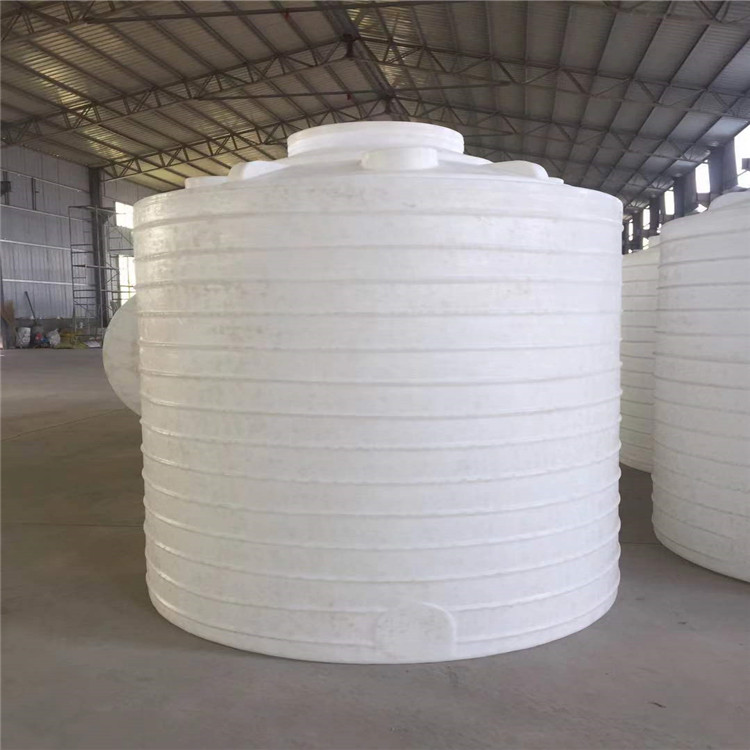 6吨抗救灾储存罐PE滚塑立式大型白色水塔批发厂家