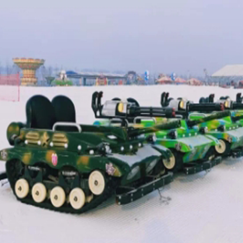 厂家直营雪地履带坦克 滑雪场全地型电驱动机械刹车坦克
