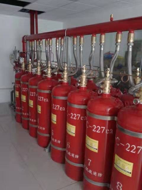 气体消防设备，GQQ系列柜式七氟丙烷气体灭火装置 双瓶组/单瓶组