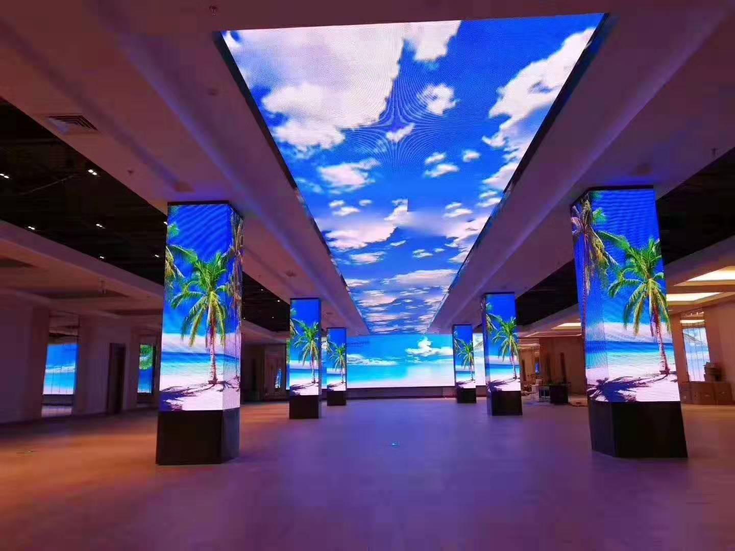 室内全彩LED显示屏 酒店LED大屏幕报价 LED广告牌