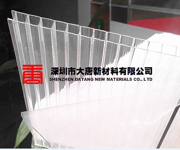 透明10厘阳光板_雨棚双层阳光板_东莞板材厂家