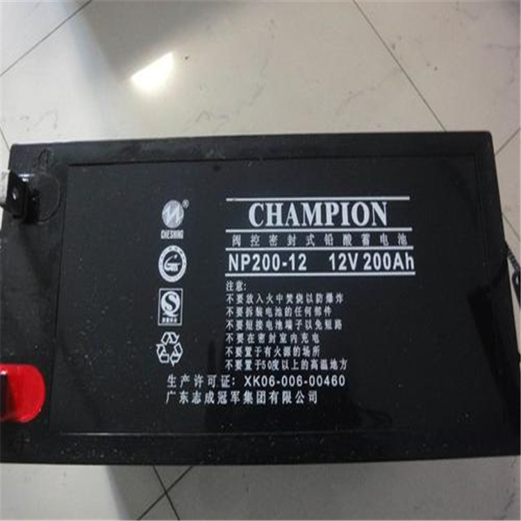 CHAMPION冠军蓄电池NP100-12参数及型号