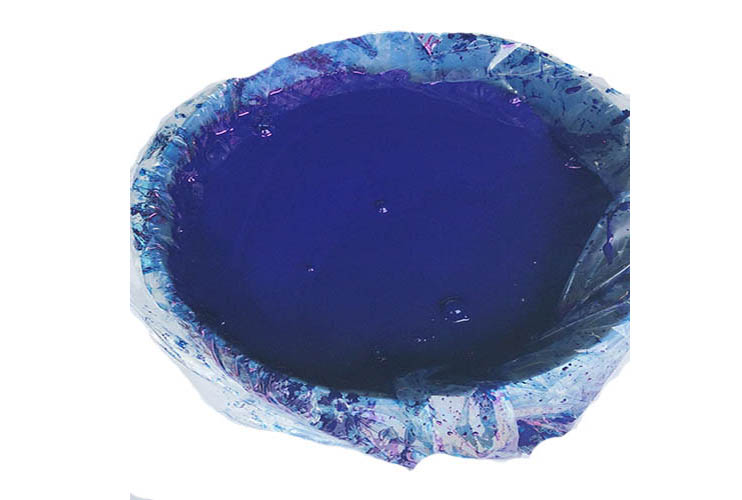 直销环保水性色浆用于文教用品如水彩颜普通蜡笔丙稀颜料蓝色