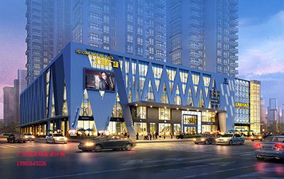广州商城设计,大型购物广场设计,广东领贤商业设计院