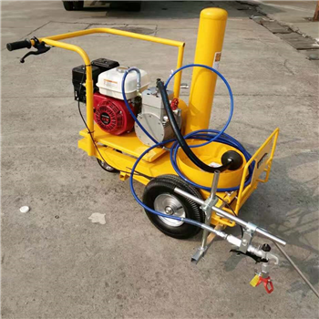 厂家销售学校手扶式划线机 水泥路面划线机 冷喷式划线机