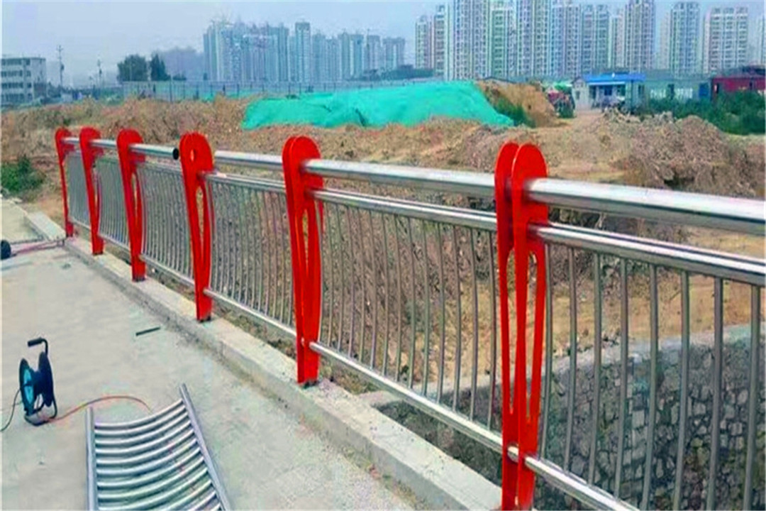 304不锈钢复合管桥梁护栏景观栏杆