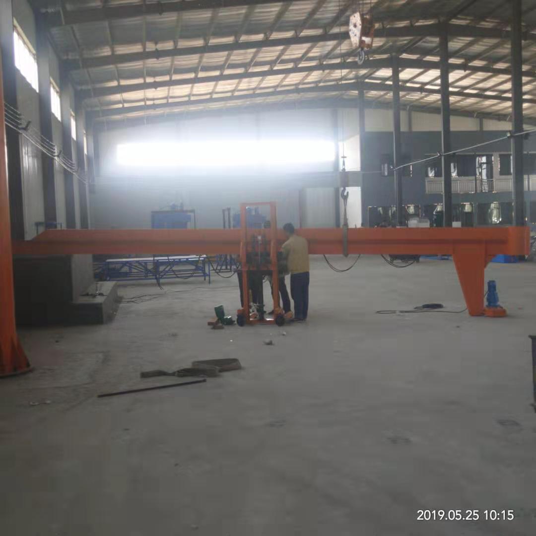 中国中国澳门移动式悬臂吊定制 泰安益腾起重机械供应
