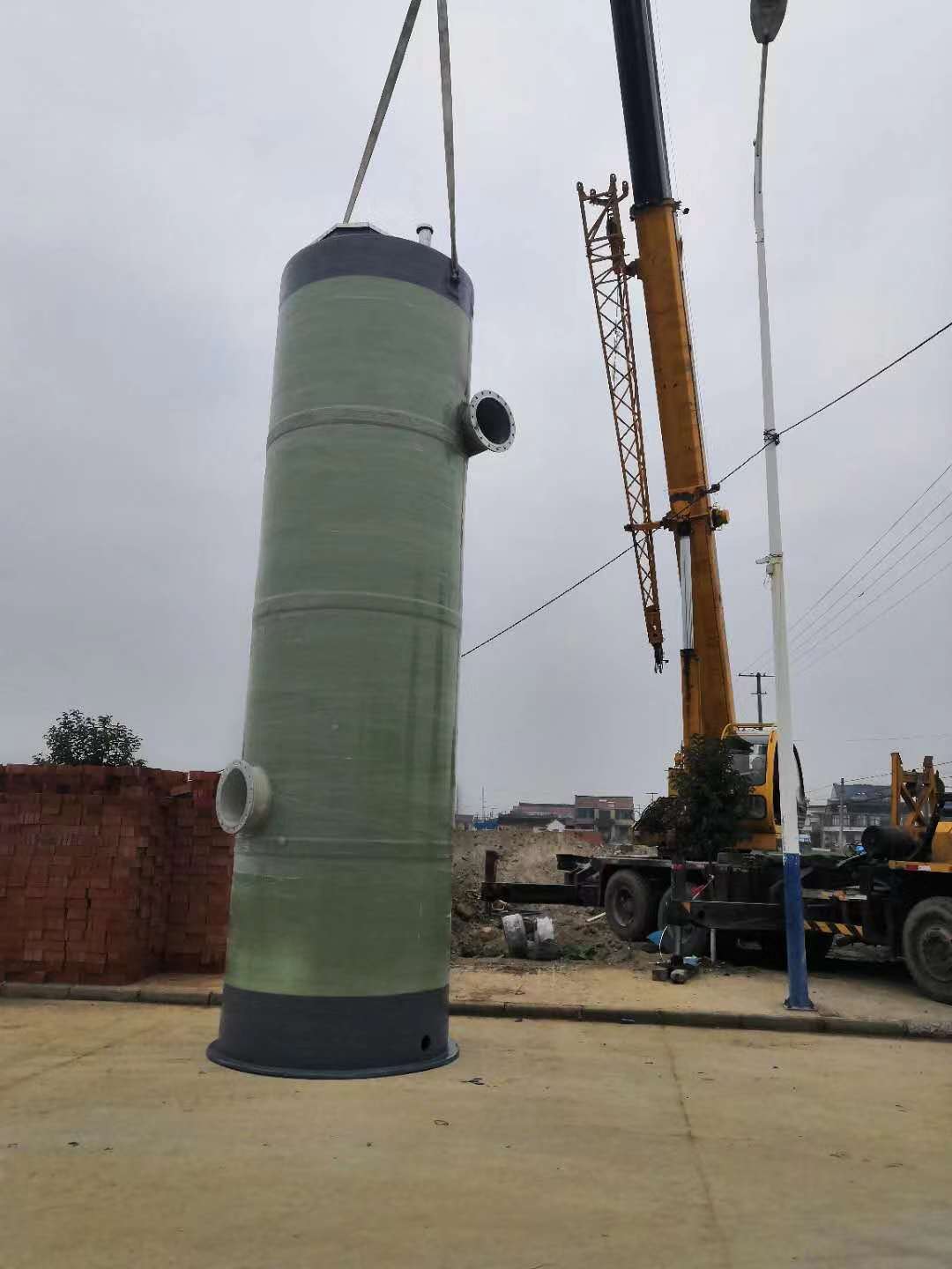 河南许昌玻璃钢一体化污水泵站厂家定制