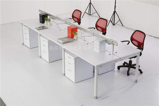 铂芬全铝电脑台办公桌全铝办公型材供应