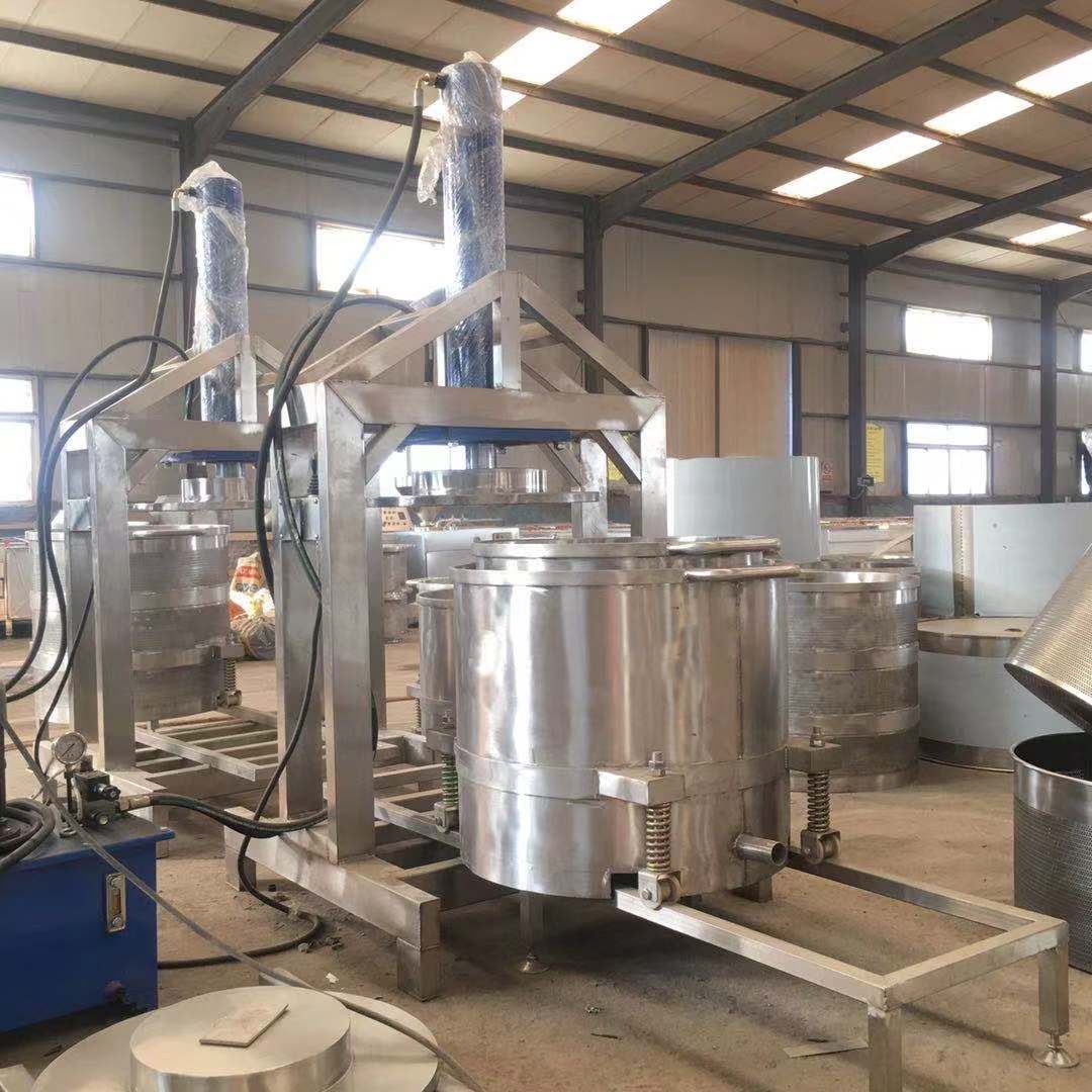 酱菜厂使用液压式压榨机 竹笋压榨机 定制设备