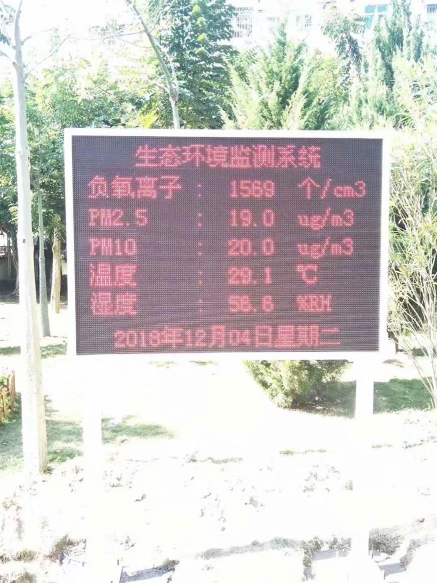 深圳负氧离子监测系统费用