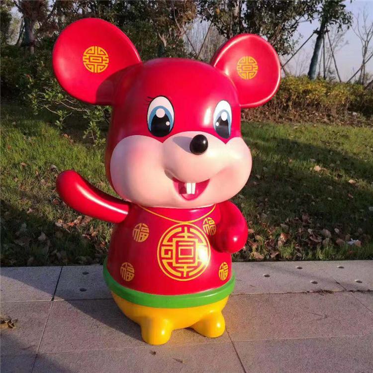 佛山玻璃钢彩绘雕塑厂家现场制作
