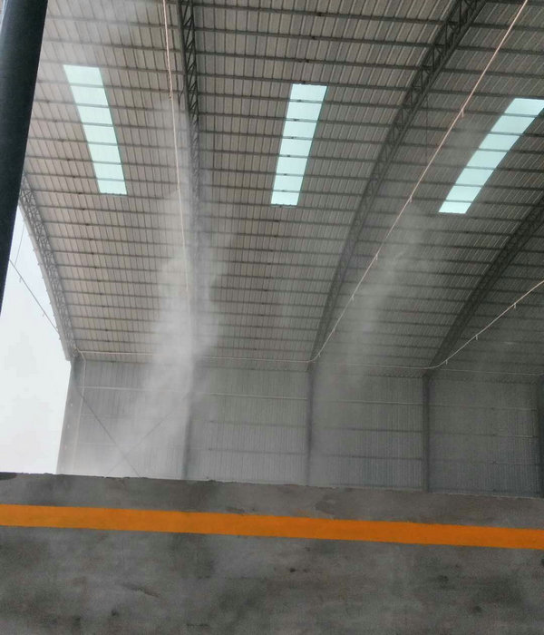 登封车间高压喷雾降尘设备防冻方案