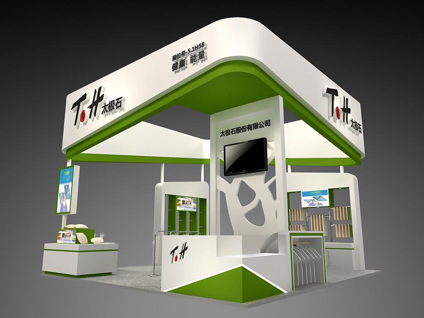 上海36平米铝料展台设计 一站式创意服务商 **一站式服务