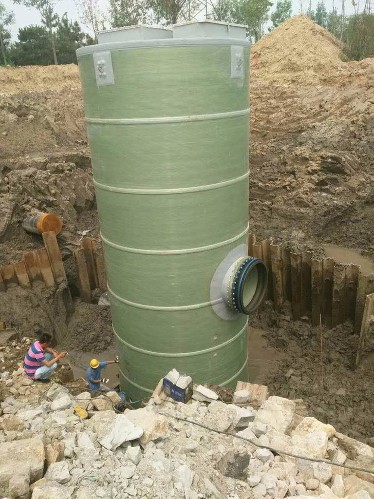 玉林市GRP缠绕式污水提升泵站