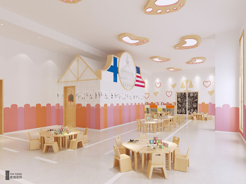 郑州教育机构装修设计，幼儿园装修设计哪家好