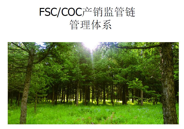 森林管理體系認證 長春FSC認證 提供材料 協助顧問