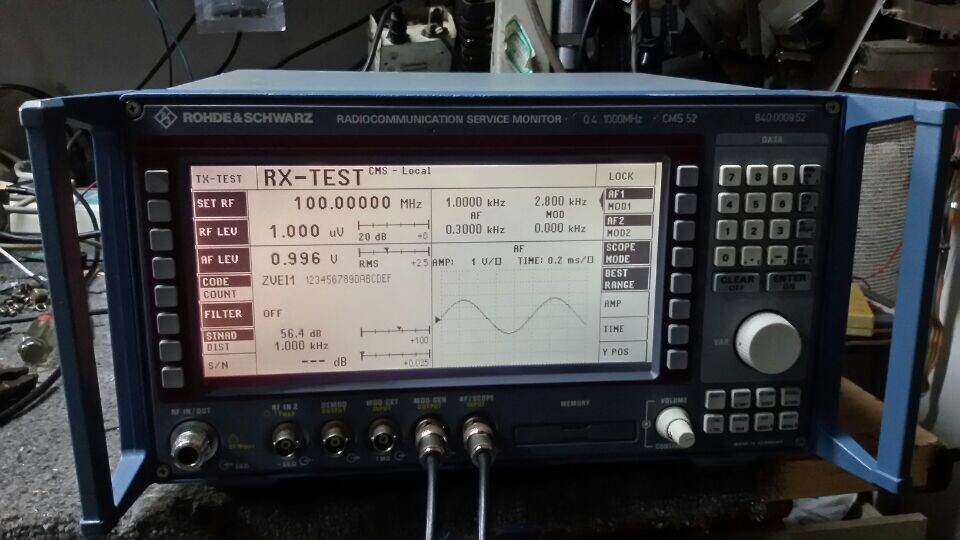二手R&S無線電綜合測試儀CMS52維修/買賣