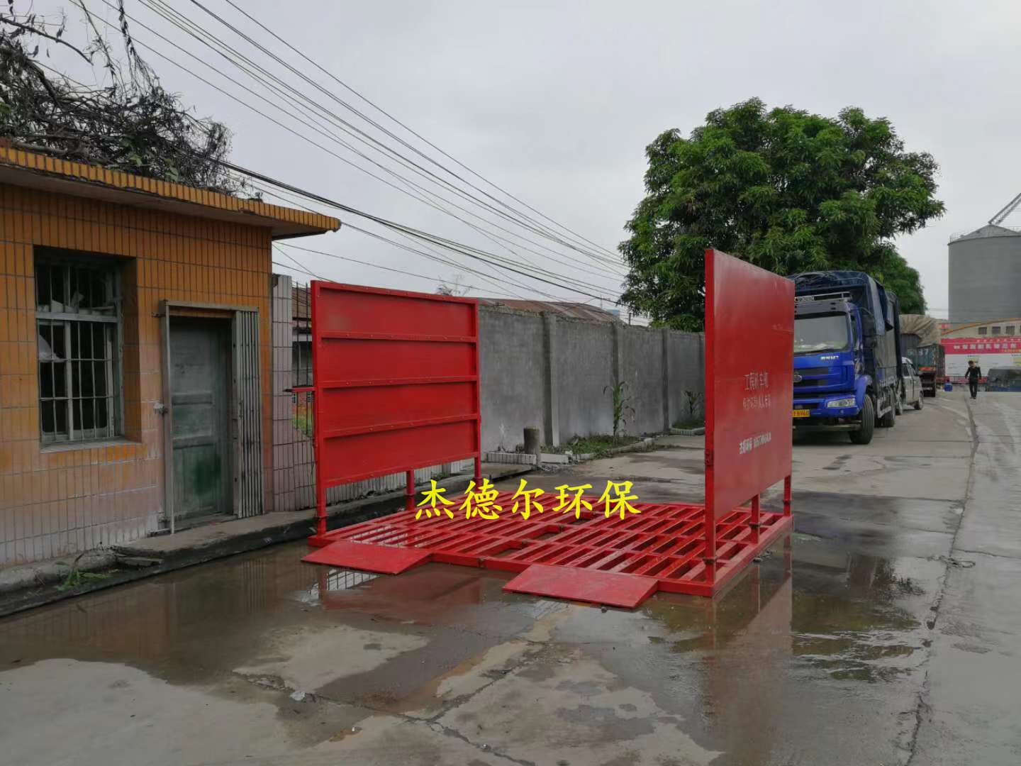 柳州市建筑工地洗轮机工程案例
