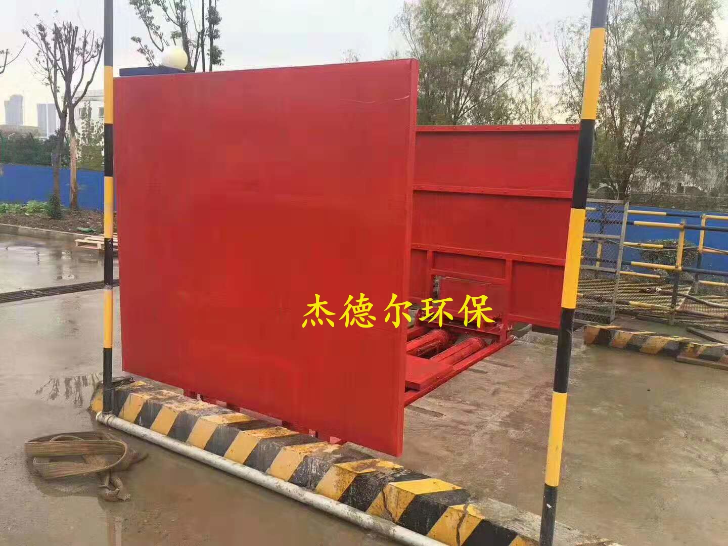 柳州市工地洗车平台-自动洗轮机JDKJ-03