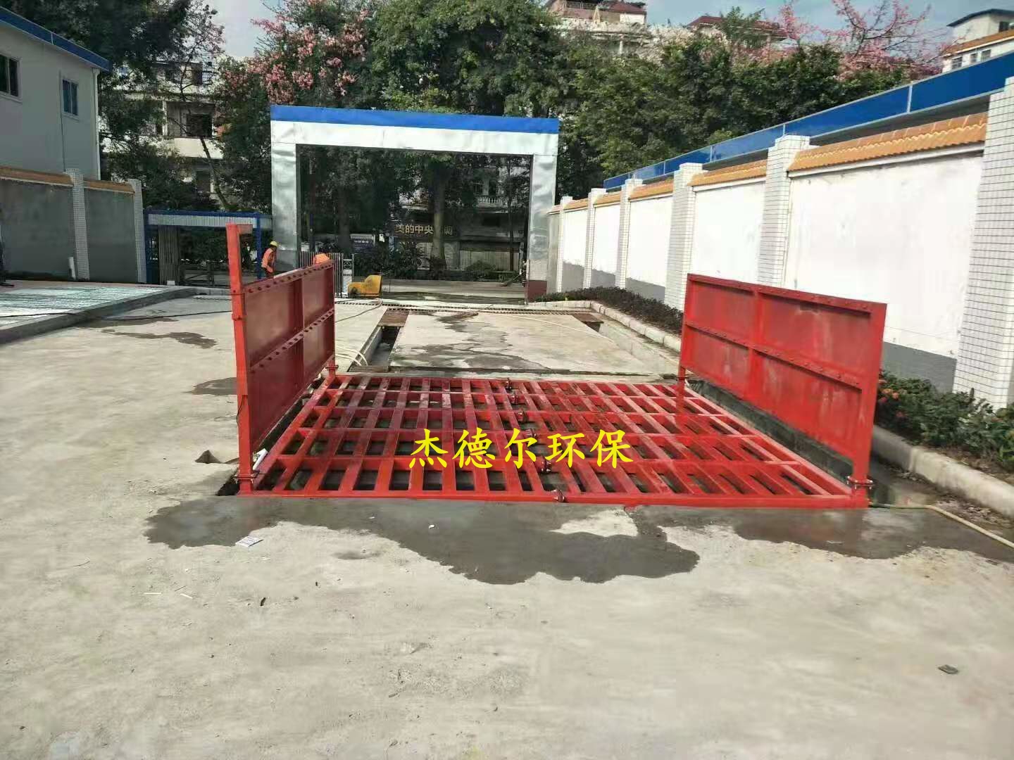 桂林灵川县-建筑工地洗轮机-现场土建施工工艺