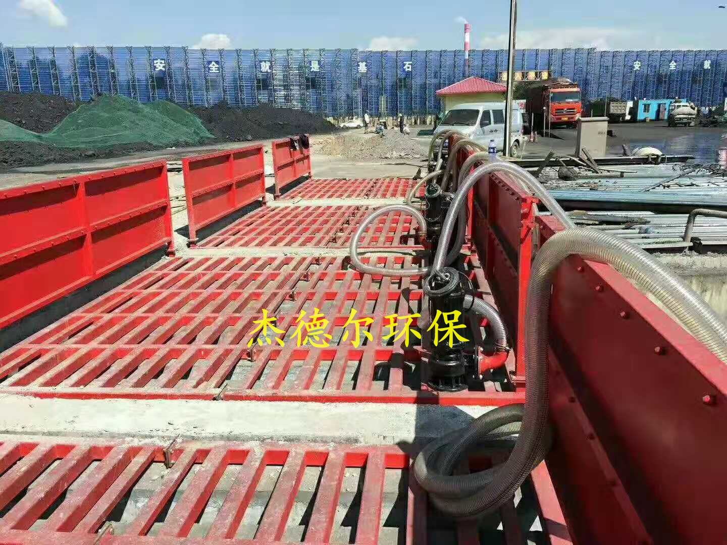 柳州柳南区-自动洗轮机-洗车槽做法详图