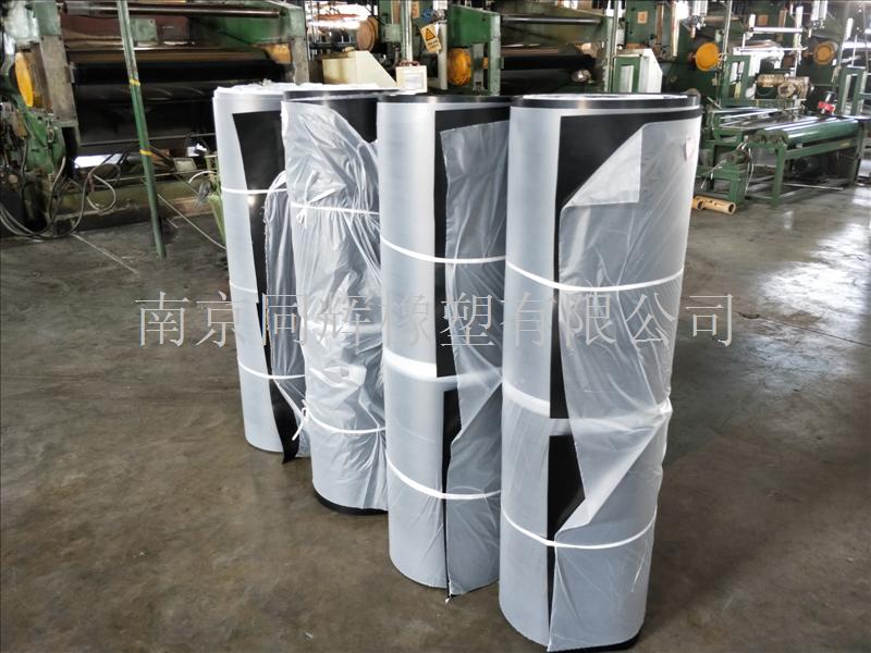 南京带楞天然橡胶板定制