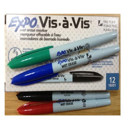美国EXPO三福水溶性记号笔/三福水性打点笔16000系列