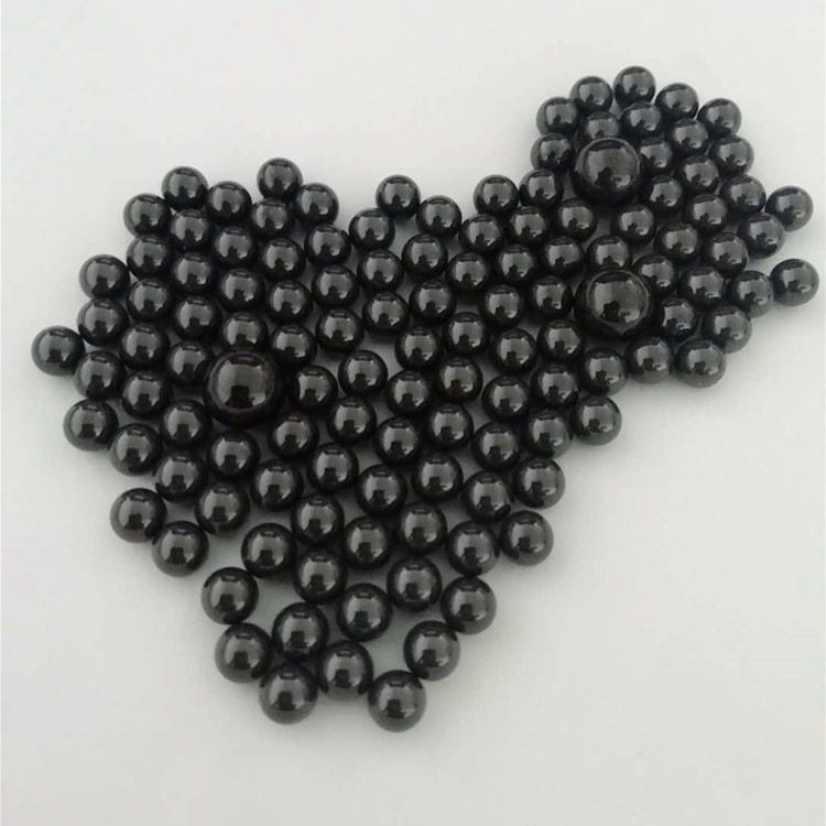 厂家现货供应3.175mmSI3N4黑色氮化硅陶瓷球高精度G5/G10