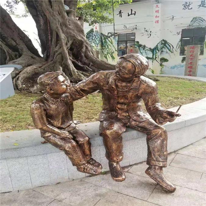汕尾公园人物雕塑生产方法