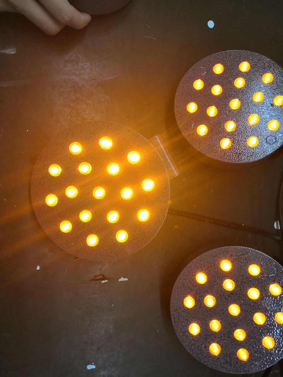 LED隧道内外铸铁圆形诱导灯 十七灯珠