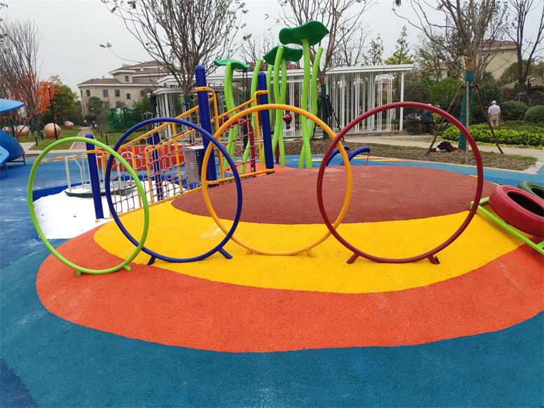 台州幼儿园游乐场塑胶地坪