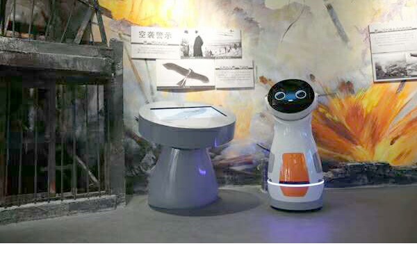 博物馆讲解机器人、展厅展馆机器人、讲解接待机器人