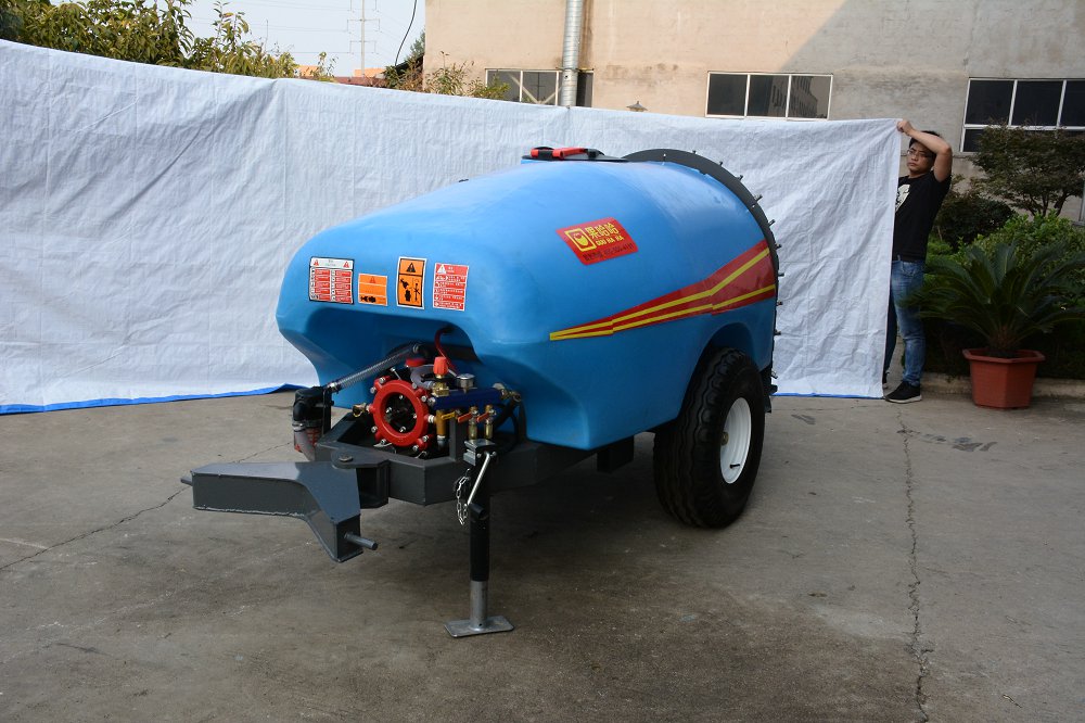 拖拉机牵引式果园打药机之果哈哈QY-7风送式果园喷雾机