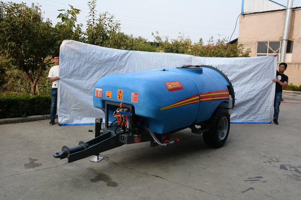 果哈哈牵引式果园打药机Q2000牵引式风送果园喷雾机