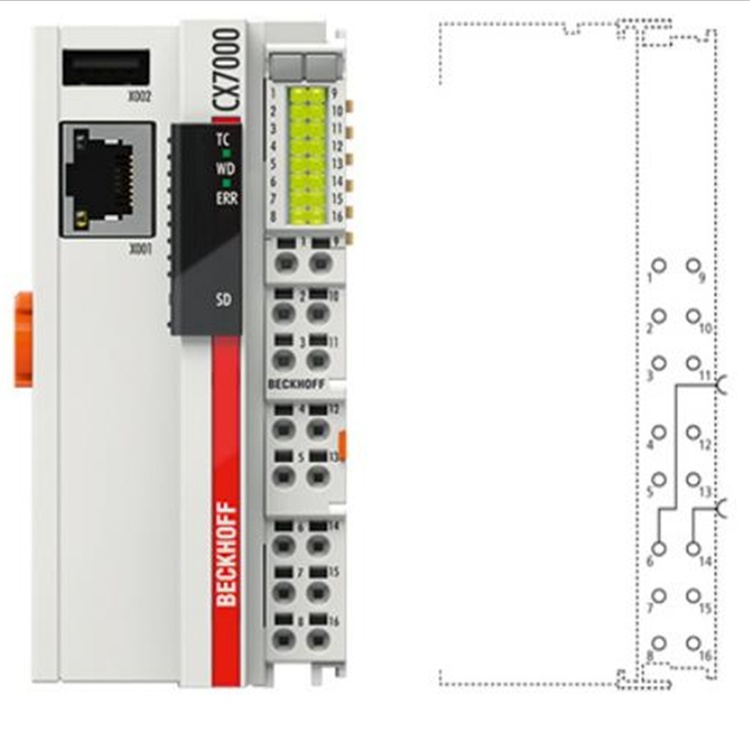 倍福控制器IPC嵌入式控制器CX7000德国倍福控制器批发价格