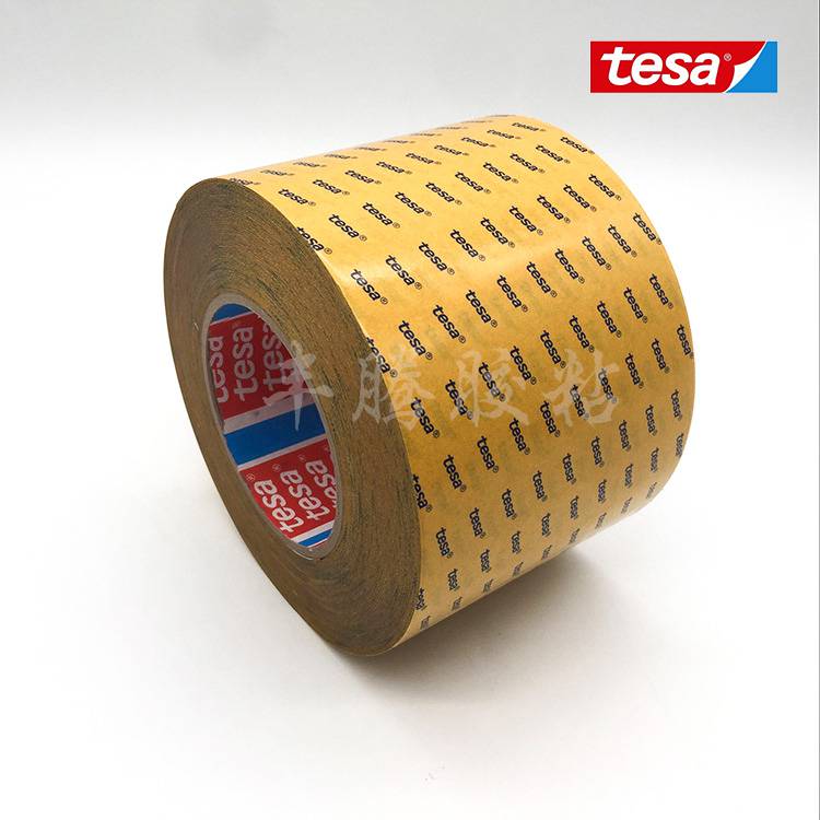 黄纸pet高粘强力双面胶带_ ABS塑料件装饰固定4967双面胶带_tesa透明现货