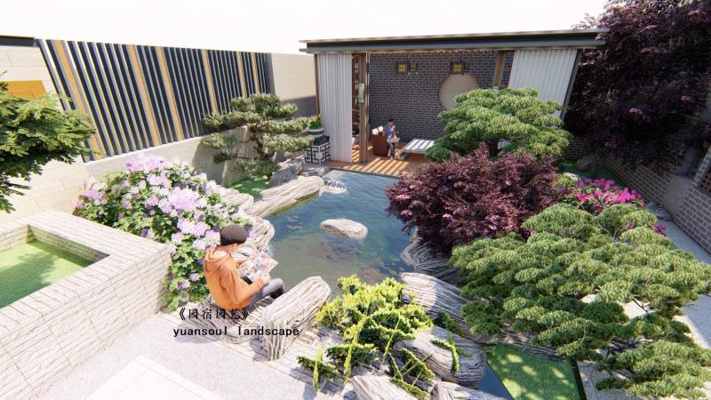 葫芦岛高端别墅庭院设计施工规格